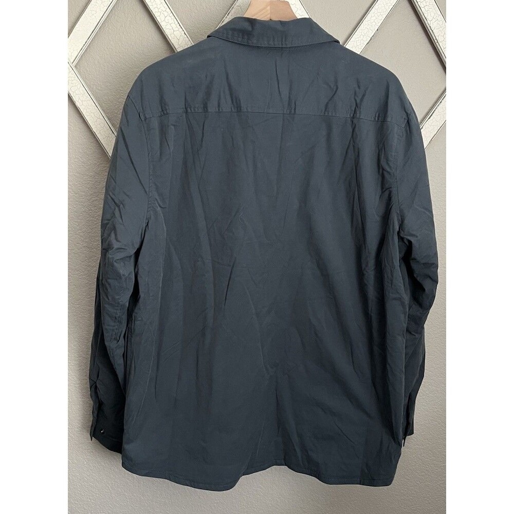 New! Eddie Bauer Men’s L Fleece Lined Shirt Jacket Shacket - Picture 8 of 12